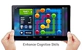 MIDPAD 'Senior Gamer' ~ A Captivating Easy-to-See and Use, 10” Entertainment Tablet for Senior Citizens~ More Than 100 Fun, Mind-Enhancing Games~ All Games Run Without The Internet!