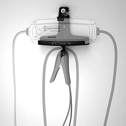 CTEK CTX MOUNTING Bracket, praktische & sichere Aufbewahrung für Ihr CTEK Batterieladegerät, kompatibel mit CTEK Ladegeräten der CT5 Serie, einfacher Zugriff auf Ladefunktionen