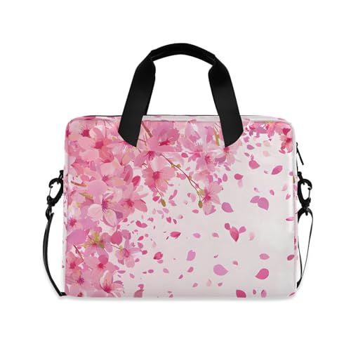 Maletín para laptop ALAZA Pink Cherry Blossom 13-15.6"