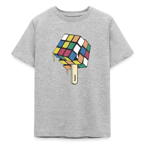 T Shirt Ado Rubik's Cube Bâtonnet Glacé de Coupe Classique et Confortable