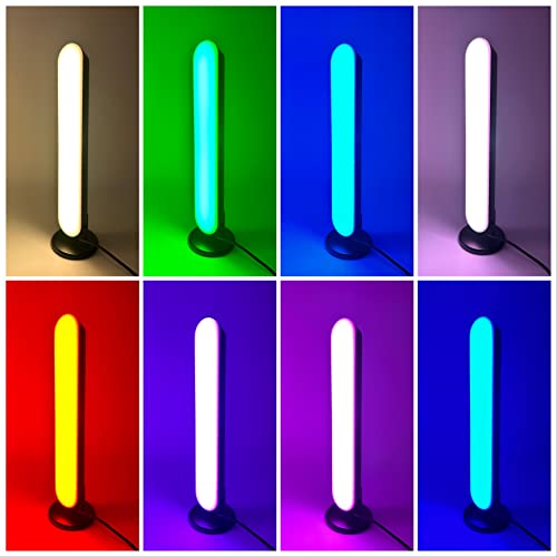 Violent Bull Smart Led Light Bars – 2-Pcs Rgb Ambient Color Changing Lamps – Rainbow Flow, Segment Control, Music Sync, And More – Mood Lighting Tv Backlights + Gaming Room Decor #TOP2