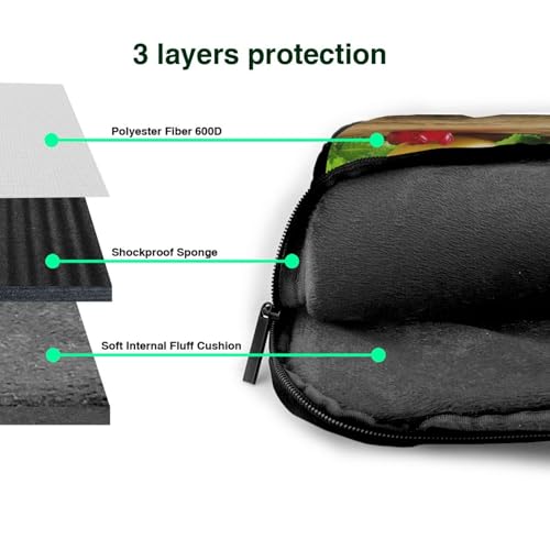 Maletín para portátil impermeable con correa, 14 pulgadas miniatura 5