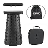 折りたたみ椅子 キャンプ椅子 伸縮式 折り畳み式アウトドアチェア 軽量 コンパクト 持ち運び便利 耐荷重220KG 一秒開閉でき 高さ 調整可能 6.5-45CM 【意匠登録】 釣り 旅行 バーベキュー 行列待ち アウトドアスポーツ 収納バッグ付き (黒+角型 + シートクッション)