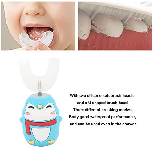 Limpador de Dentes de Bebê TrêS Modos de Escovação 150 Mah PortáTil AutomáTico de Limpeza de Dentes