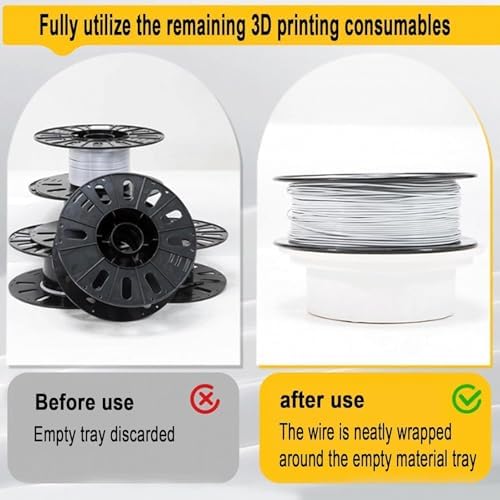 Electric Spool Winder, 3D Filament Winder, Hand-Crank Start-up, Neat Winding, Removable Modular Design for Universal Wire and 3D Printing Enthusiasts