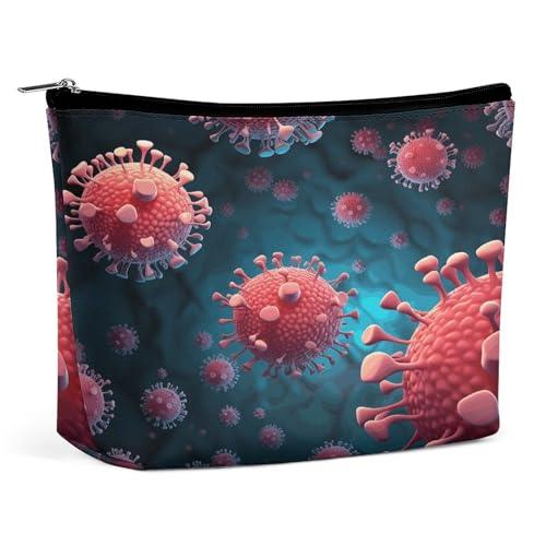 FekiLoot Full of Dark Cartoons+ Toiletry Bag Travel Cosmetic Bag with Zipper Personalized Makeup Pouch Makeup Pouch for Women for Use in Daily Life Travel Other Occasions