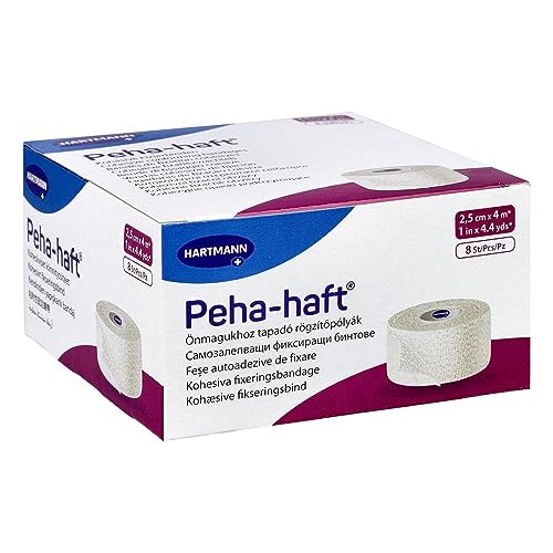 PEHA-HAFT Fixierbinde latexfrei 2,5 cmx4 m 8 St