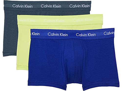 Image of Calvin Klein Cotton Stretch 3 Pack Low Rise Trunks