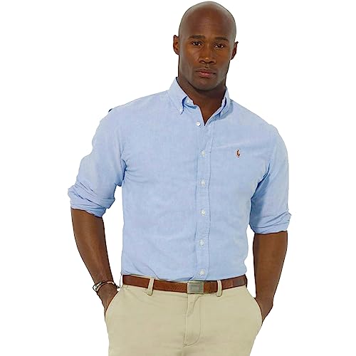 Camicia Oxford Slim Fit POLO RALPH LAUREN Camicia Iconic Oxford Slim Fit (S, RL Blue)