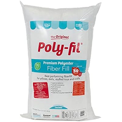 Poly-Fil Premium Polyester Fiber Fill by Fairfield, 50 oz bag