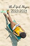  Black Girl Magic Monthly Planner 2023-2024: 24 Months African American Black Woman Pocket Organizer  At a Glance Yearly & Monthly Agenda with US Federal Holidays