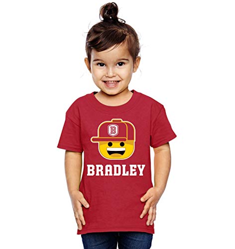 J2 Sport Bradley University Braves NCAA Toddler Short Sleeve Ball Cap Boy T-Shirt