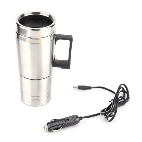 Hervidor eléctrico para auto 12V taza 350ml + 150ml miniatura 6
