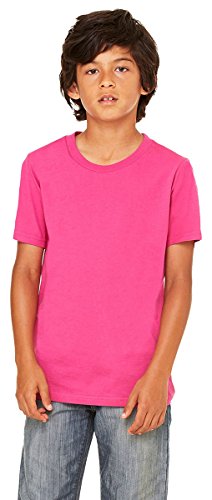 Bella + Canvas Youth Jersey T-Shirt XL Berry