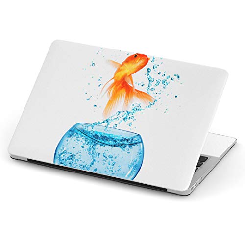 MacBook Air 13inch A1466 / A1369 専用スキンシール 2010~2017モデルまで対応 マックブック エア Mac Air 13インチ ノートブック フィルム ステッカー アクセサリー 保護 006575 アニマル きんぎょ