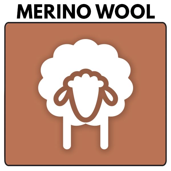 Wrangler Boys' Merino Wool Cushioned Boot Socks (2 Pairs)2