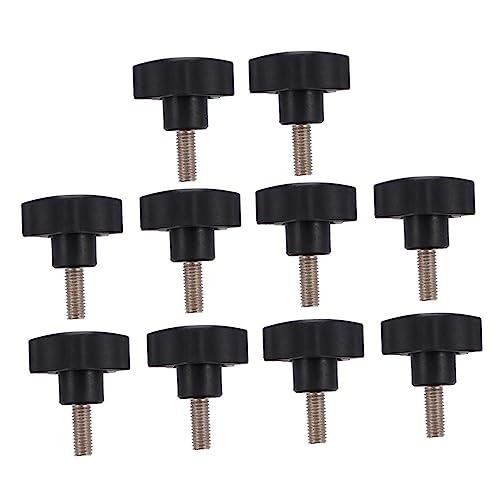 HEALEEP Knob 10 Pack M8x20 Thread Screw Grip Knobs Male Thread Screw for Jigs Fixtures