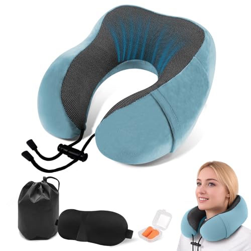 ARTREE Almohada de Viaje para Cuello Ajustable - Cojín...
