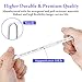 Smolink Ethernet Cable 50 FT, Cat 8 Ethernet Cable 2000Mhz 40Gbps, Internet Cable Professional Flat LAN Cable SFTP Patch Cord with Gold Plated RJ45 Connector for Router Modem, White