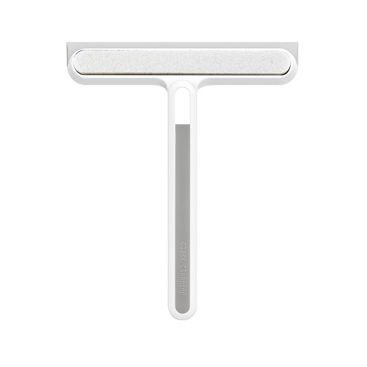 Lavavetri, strumento multifunzione 3‑in‑1 con supporto in silicone | For la pulizia del vetro della doccia, dello specchio, delle piastrelle del bagno e degli spazi vuoti(White)