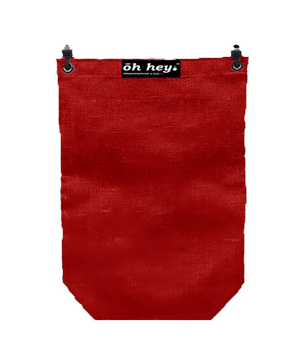 Image of Universal UTV /Golf Cart /Marine /Outdoor Mesh Trash Bag (Red)