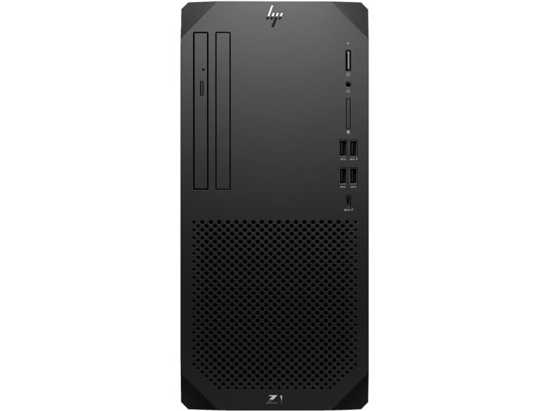 - HP Z1 G9 Tower Desktop PC / 550W Intel Core i7-14700 /8GB (1X8GB) DDR5 4800 / 512GB 2280 Pcie NVME Value Solid State Drive/Uma/Dvdrw/Freedos/Vga Port V2 / 3 Yrs Warranty(A1Vz5Pt), Black