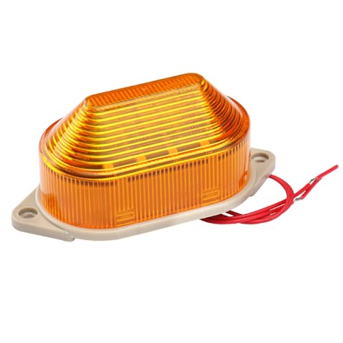 Image of Baomain Warning Lamp LED-3051 (LTE-3051) Industrial DC 24V LED Flash Strobe Light Yellow