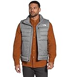 The North Face Men's Aconcagua Insulated Vest - Sleeveless Puffer Vest for Men, TNF Medium Grey...