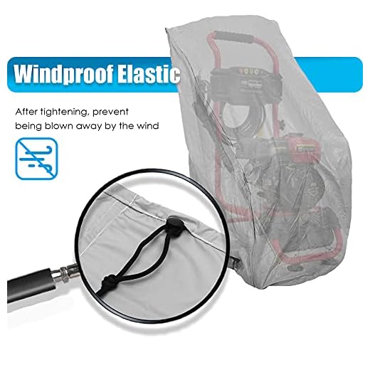 Heavy Duty Waterproof Pressure Washer Cover