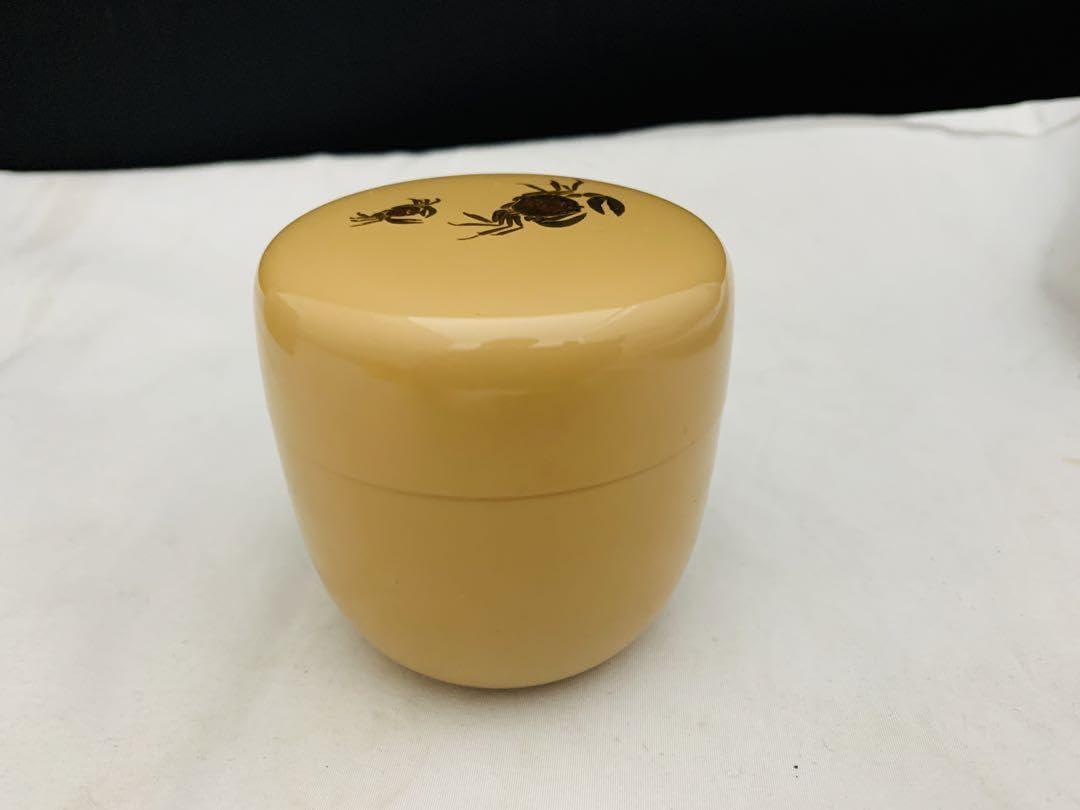 一星作 蟹　蒔絵 茶道具 茶入 棗　共箱 Amazon.co.jp: 一星作 蟹 蒔絵 茶道具 茶入 棗 共箱 : ホーム＆キッチン