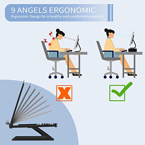 Laptop-Stand-for-Desk-Dual-Phone-Holders-Multi-Angle-Ergonomic-Adjustable-Computer-Stand-for-Laptop-Portable-Foldable-Riser-with-Heat-Vent-Compatible-with-All-Laptops-of-10-17-Inches-Matte-Black