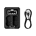 JJC USB Dual Ladegerät Akkulader für Nikon ZR Zf Z7II Z7 Z6II Z6 Z5II Z5 D850 D750 D610 D600 D500 D7500 D7200 D7100 D7000 D810A D810 D800E Kameras für Nikon EN-EL15 EN-EL15a EN-EL15b EN-EL15c Akku