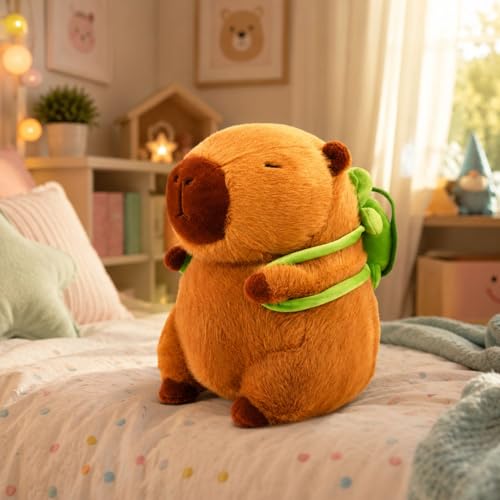 Image of Capybara 45cm | Ultra Soft Plush Stuffed Toy | Cute Hugging Pillow | Gift for Kids Boys Girls