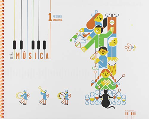 Portada de Música 1º Educacion Primaria Sueña Música Ed 2019 Andalucía