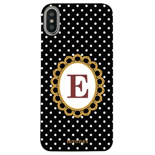 Galaxy S25 FE SM-S731B �P�[�X(�X�g���C�v�J���[: �u���b�N �C�j�V����: E) �J�o�[ myones �N���A�P�[�X �X�}�z�P�[�X �h�b�g ���� �C�j�V���� �A���t�@�x�b�g �c�^ �n�[�h ���킢�� ������� sslink