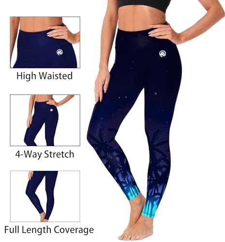 AOBUTE Women Swim Pants UPF 50+ Rash Guard Pants High Waisted Swimming Leggings3