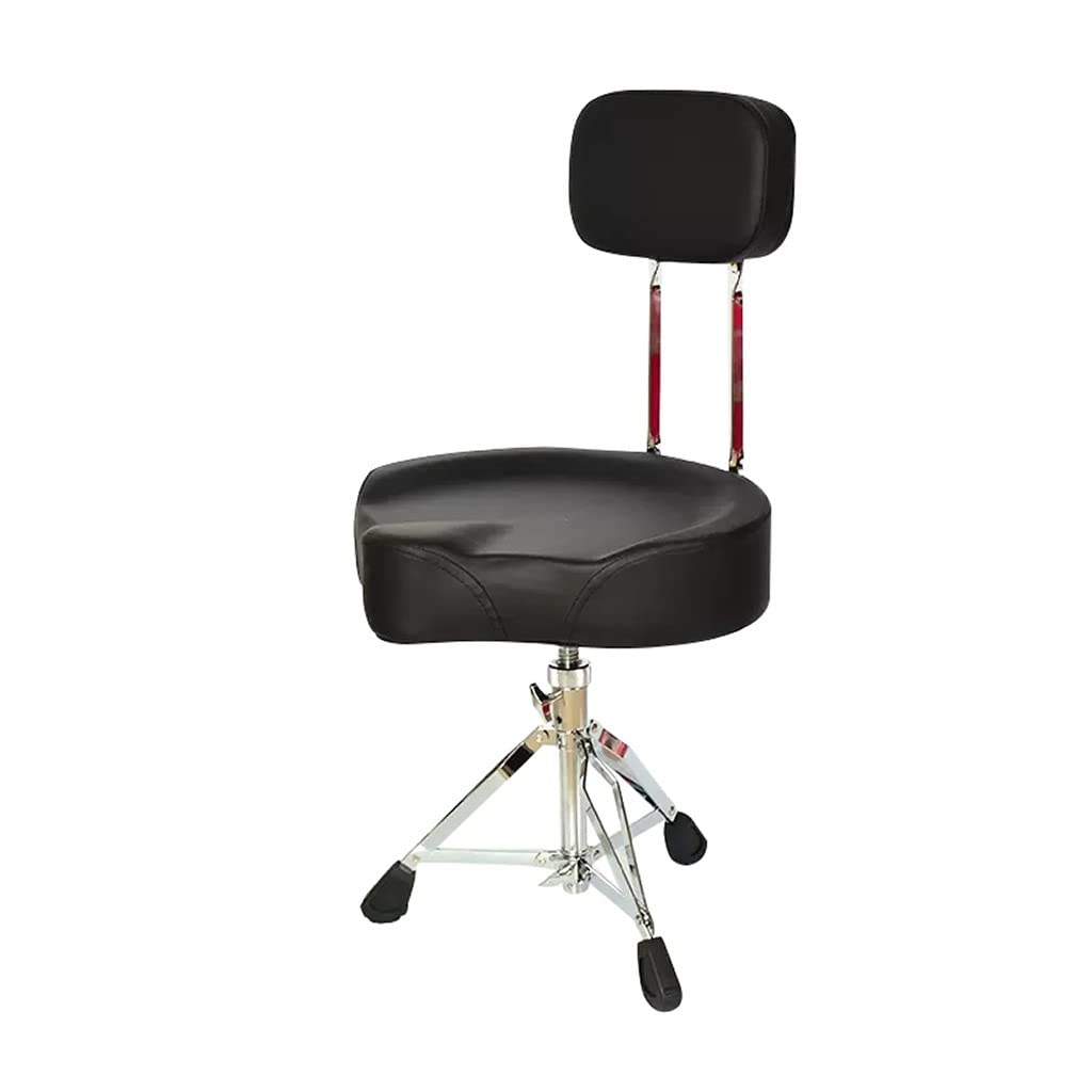 Siège de batterie pivotant réglable pour musiciens, tabouret ergonomique avec contrôle de la hauteur pour une pratique et une performance confortables