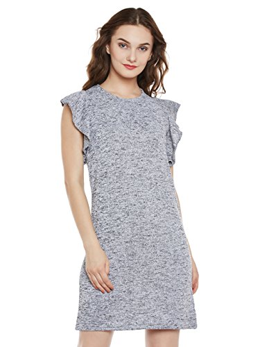 Image of Miss Chase Women's Pink Ruffled Shift Dress