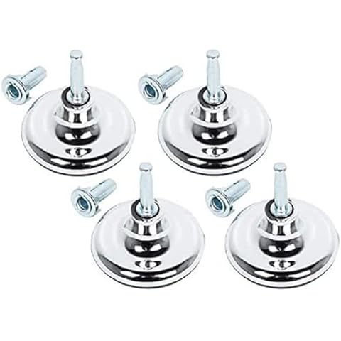 MOLLY MALOU Set of 4 furniture gliders with inserts for divan bed bases, sofas, footstool and chairs Cover