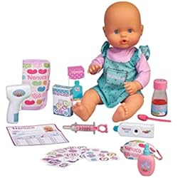 Maletin Nenuco Siempre Conmigo Nenuco- ¿Estás malito?, muñeco bebé con accesorios para ver si está enfermo (Famosa 700016658)