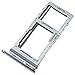 Porta Scheda Dual SIM e Carrello SD per Samsung Galaxy S20, Galaxy S20 5G, Parte di Ricambio Originale, Grigio