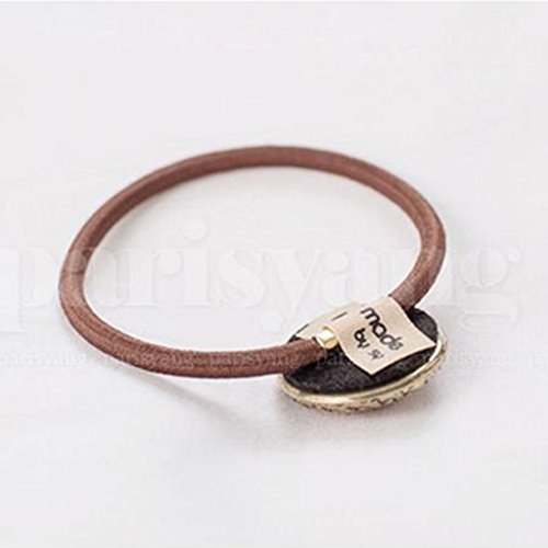 Ruihfas 6Pcs Elastic Hair Ties Rope Ponytail Holder Female Women Girls Hair Accessories #TOP7