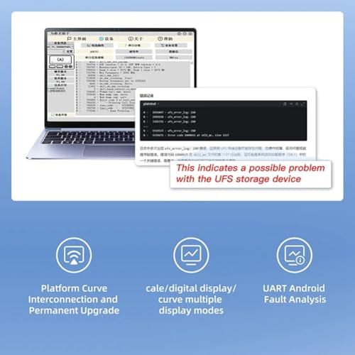 Mesure de courant ATV1 UART outil d'analyse de pannes pour tests sur Android - 7