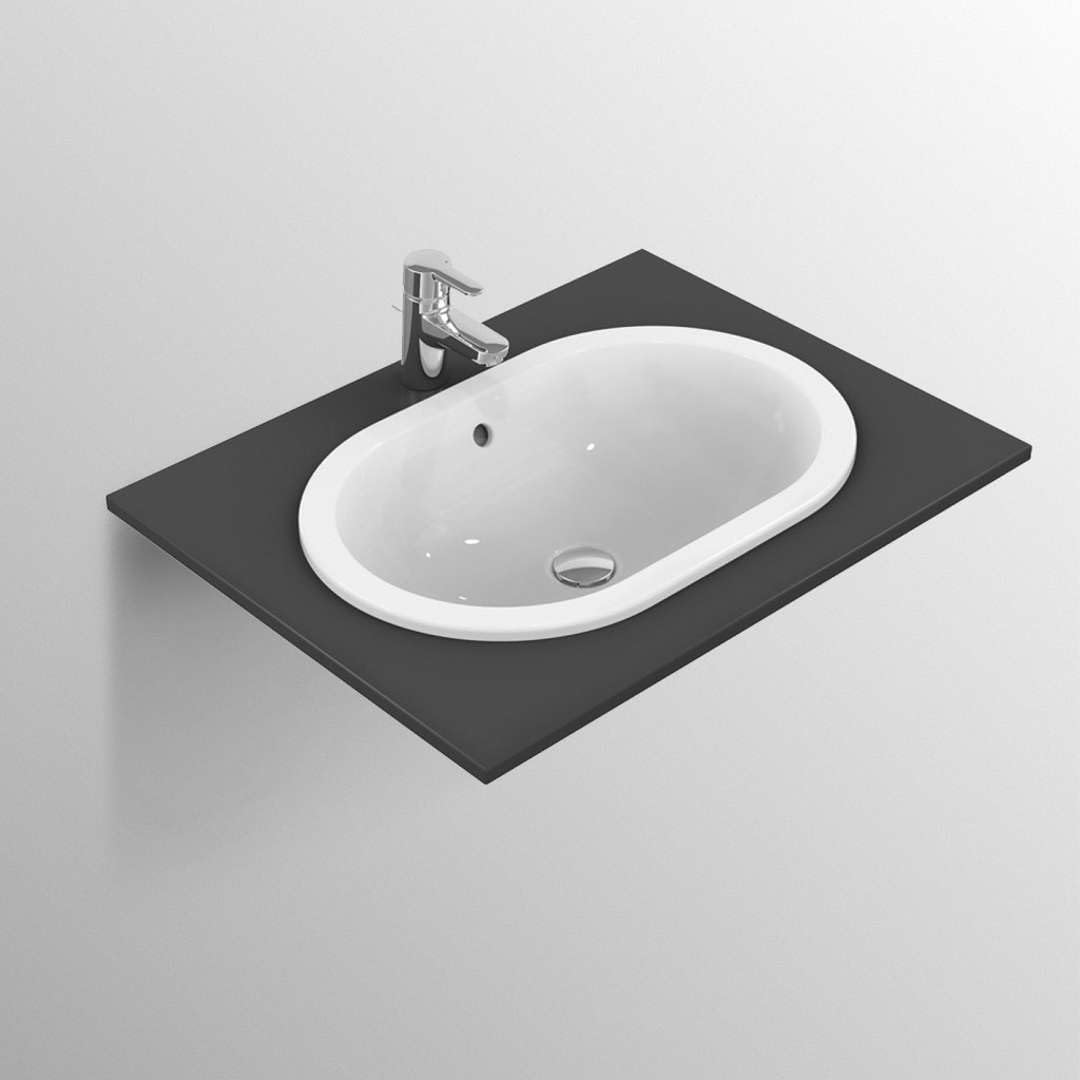 Ideal Standard - Lavabo Encastre S/Grifo Connect 48Cm (E504501)
