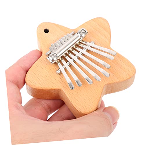 Vaguelly 4 Pçs 8 Tons Piano De Polegar Pequeno Piano De Polegar Pianos Em Miniatura Kalimba Piano De