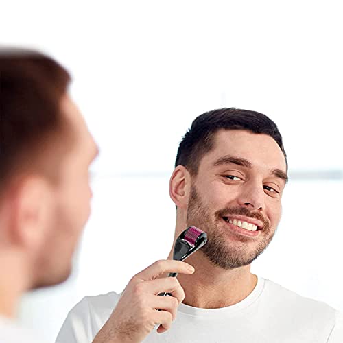 Derma Roller 1.0mm for Face, Body and Scalp - Derma Roller for Men and Women with 540 Micor Roller - Beard Roller for Hair & Beard - Image 6