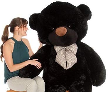 Image of ToYBULK Real Giant 6.5 Feet Teddy Bears 78 inch Black, (Perfect for Girlfriend, Valentine's & Wedding Gifts)