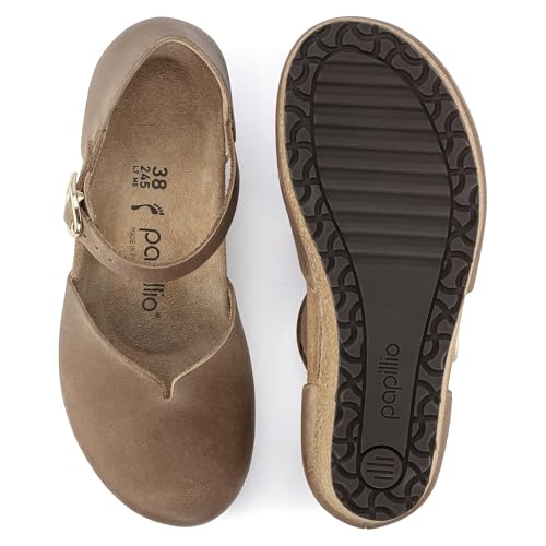 Birkenstock Women's Mary Leather Cognac2