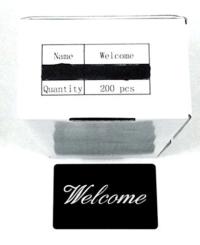Hospitality Source RFID Hotel Key cards- S50 chip type, Welcome message, 200 per case, $0.36 each - Thumbnail 3