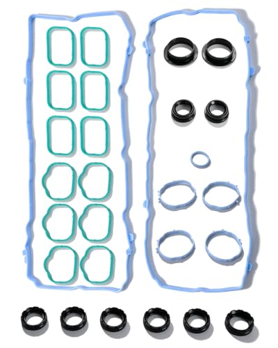 Image of VS50919 VS50960R 3.6L Pentastar Engine Valve Cover & MS97204 Intake Manifold Gasket Set - Fit for 2016-2024 Jeep Grand Cherokee,Dodge Durango, Ram 1500, Chrysler Pacifica